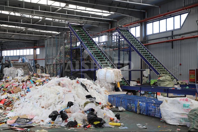 Proyek Pemilahan dan Daur Ulang Sampah Plastik di Zhengzhou, Cina