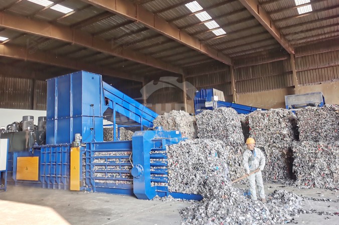 Mesin Baler Limbah untuk Proyek Produksi Tahunan 100.000 Ton Limbah Tekstil Menjadi Bahan Bakar Alternatif di Delta Sungai Yangtze, Tiongkok