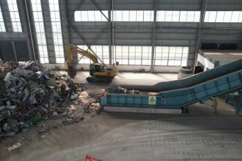 Jalur Penghancuran dan Pemilahan Logam Baru Mulai Uji Operasi