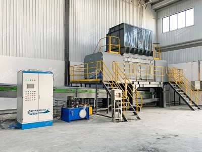 Mesin Penghancur Poros Tunggal Tugas Berat