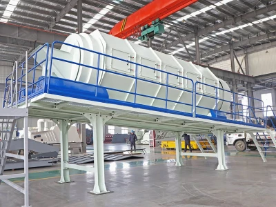 Layar Trommel GTS1850, φ1800mmx5000mm, Daya 22kW