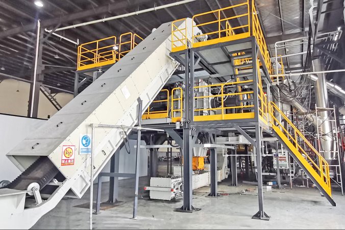 Proyek Penghancuran Baterai Lithium di Anhui, Cina