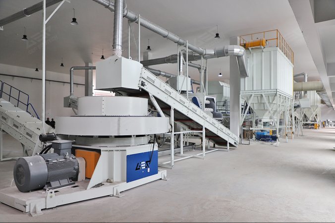 MSW ke RDF Pellet Production Line di Zhejiang, Cina