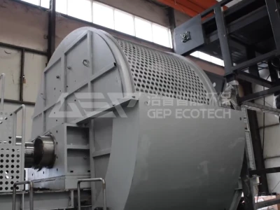 Mesin Penghancur Bahan Bakar yang Berasal dari Ban dengan Layar 