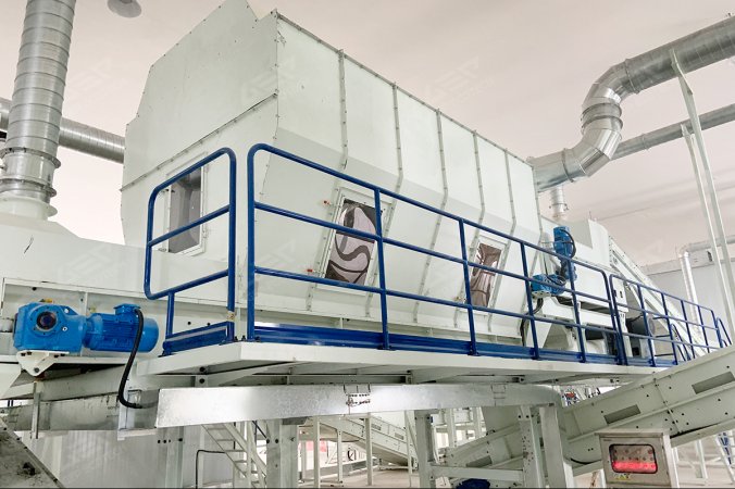 Pemisah Udara untuk Proyek Pembuangan Limbah Besar, MSW & Taman di Zhejiang, Cina